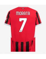 AC Milan Alvaro Morata #7 Kotipaita 2024-25 Lyhythihainen